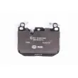 HELLA 8DB 355 023-141 - Jeu de 4 plaquettes de frein avant