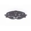 HELLA 8DB 355 023-171 - Jeu de 4 plaquettes de frein avant