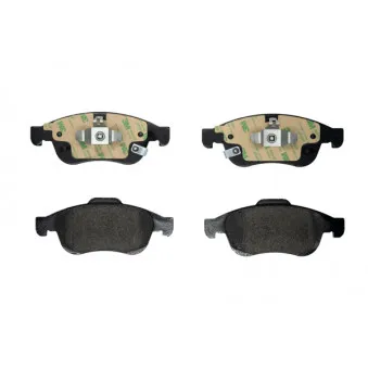 Jeu de 4 plaquettes de frein avant HELLA OEM 77367213