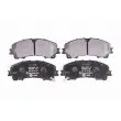 HELLA 8DB 355 024-621 - Jeu de 4 plaquettes de frein avant