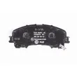 HELLA 8DB 355 024-621 - Jeu de 4 plaquettes de frein avant