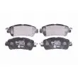 HELLA 8DB 355 024-721 - Jeu de 4 plaquettes de frein avant