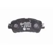 HELLA 8DB 355 024-721 - Jeu de 4 plaquettes de frein avant