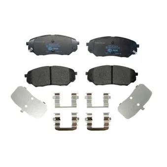 Jeu de 4 plaquettes de frein avant HELLA OEM 58101C5A70