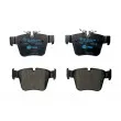 Jeu de 4 plaquettes de frein arrière HELLA [8DB 355 024-991]