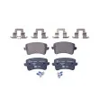 HELLA 8DB 355 025-391 - Jeu de 4 plaquettes de frein arrière