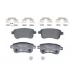 HELLA 8DB 355 025-421 - Jeu de 4 plaquettes de frein arrière