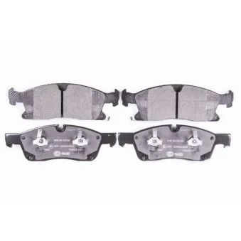 Jeu de 4 plaquettes de frein avant HELLA OEM K68052370AD