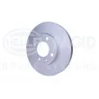 HELLA 8DD 355 100-191 - Jeu de 2 disques de frein avant