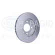 HELLA 8DD 355 100-191 - Jeu de 2 disques de frein avant