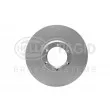 HELLA 8DD 355 100-331 - Jeu de 2 disques de frein avant
