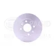 HELLA 8DD 355 100-841 - Jeu de 2 disques de frein avant