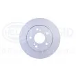 HELLA 8DD 355 101-011 - Jeu de 2 disques de frein arrière