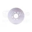 HELLA 8DD 355 101-241 - Jeu de 2 disques de frein avant