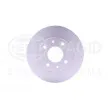 HELLA 8DD 355 101-801 - Jeu de 2 disques de frein avant