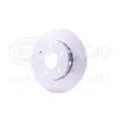 HELLA 8DD 355 102-951 - Disque de frein avant droit