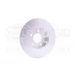 HELLA 8DD 355 102-951 - Disque de frein avant droit