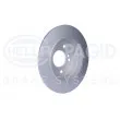 HELLA 8DD 355 102-991 - Jeu de 2 disques de frein arrière
