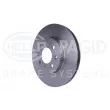 HELLA 8DD 355 103-121 - Jeu de 2 disques de frein avant