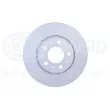 HELLA 8DD 355 103-681 - Jeu de 2 disques de frein avant