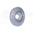 HELLA 8DD 355 103-681 - Jeu de 2 disques de frein avant
