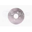 HELLA 8DD 355 103-921 - Jeu de 2 disques de frein avant