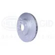 HELLA 8DD 355 104-871 - Jeu de 2 disques de frein avant