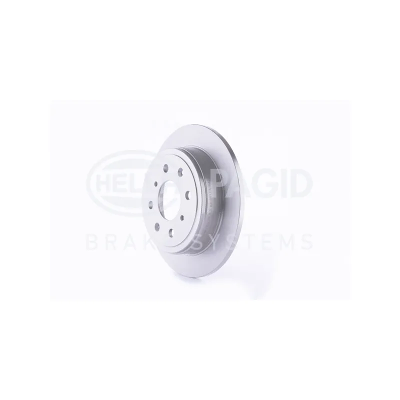 Jeu de 2 disques de frein arrière HELLA 8DD 355 104-951 - Visuel 2