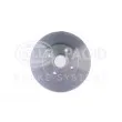HELLA 8DD 355 105-271 - Jeu de 2 disques de frein arrière