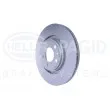HELLA 8DD 355 105-381 - Jeu de 2 disques de frein avant