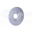 HELLA 8DD 355 105-411 - Jeu de 2 disques de frein arrière