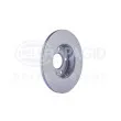 HELLA 8DD 355 105-511 - Jeu de 2 disques de frein arrière