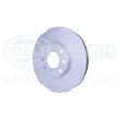 HELLA 8DD 355 106-051 - Jeu de 2 disques de frein avant