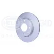 HELLA 8DD 355 106-191 - Jeu de 2 disques de frein avant