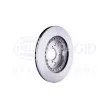 HELLA 8DD 355 106-261 - Jeu de 2 disques de frein avant
