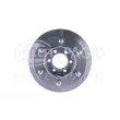 HELLA 8DD 355 106-361 - Jeu de 2 disques de frein avant