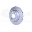 HELLA 8DD 355 106-661 - Jeu de 2 disques de frein arrière