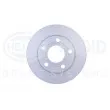 HELLA 8DD 355 107-351 - Jeu de 2 disques de frein arrière