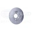 HELLA 8DD 355 107-351 - Jeu de 2 disques de frein arrière