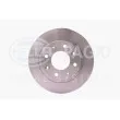 HELLA 8DD 355 107-371 - Jeu de 2 disques de frein arrière