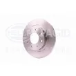 HELLA 8DD 355 107-371 - Jeu de 2 disques de frein arrière