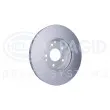 HELLA 8DD 355 107-501 - Jeu de 2 disques de frein avant