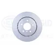 HELLA 8DD 355 107-691 - Jeu de 2 disques de frein arrière