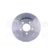 HELLA 8DD 355 107-931 - Jeu de 2 disques de frein avant