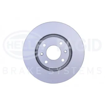 Jeu de 2 disques de frein avant HELLA 8DD 355 108-371 pour PEUGEOT 307 1.6 BioFlex - 109cv