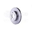 HELLA 8DD 355 108-601 - Jeu de 2 disques de frein avant