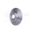 HELLA 8DD 355 108-731 - Jeu de 2 disques de frein arrière