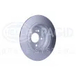 HELLA 8DD 355 108-841 - Jeu de 2 disques de frein arrière