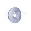 HELLA 8DD 355 108-951 - Jeu de 2 disques de frein avant