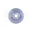 HELLA 8DD 355 109-501 - Jeu de 2 disques de frein arrière